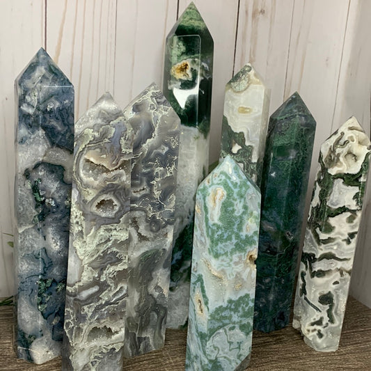 Moss Agate (XL Towers)