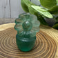Fluorite Flowers In A Pot Carving