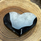 Black Agate Hearts