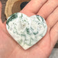 Moss Agate Hearts