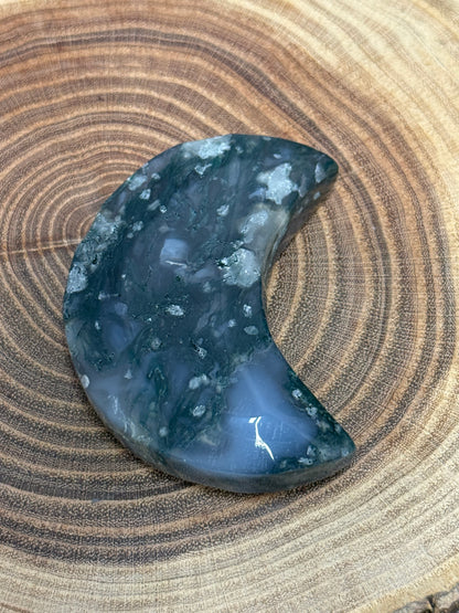 Moss Agate Moon