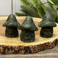 Crystal Ghost Carving With Mushroom Hat