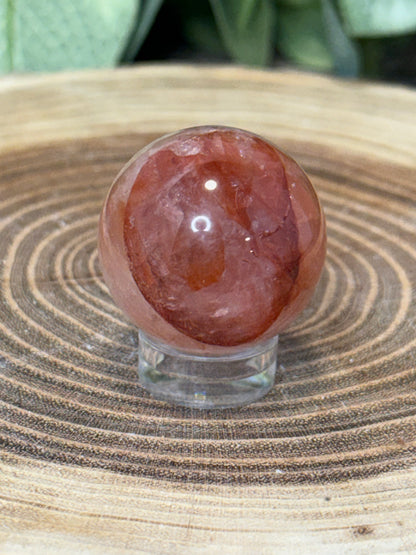 Fire Quartz Small Spheres