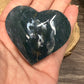 Moss Agate Hearts
