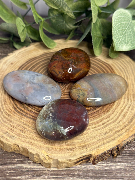 Ocean Jasper Palm Stones