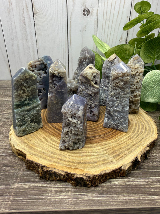 Grape Agate Towers