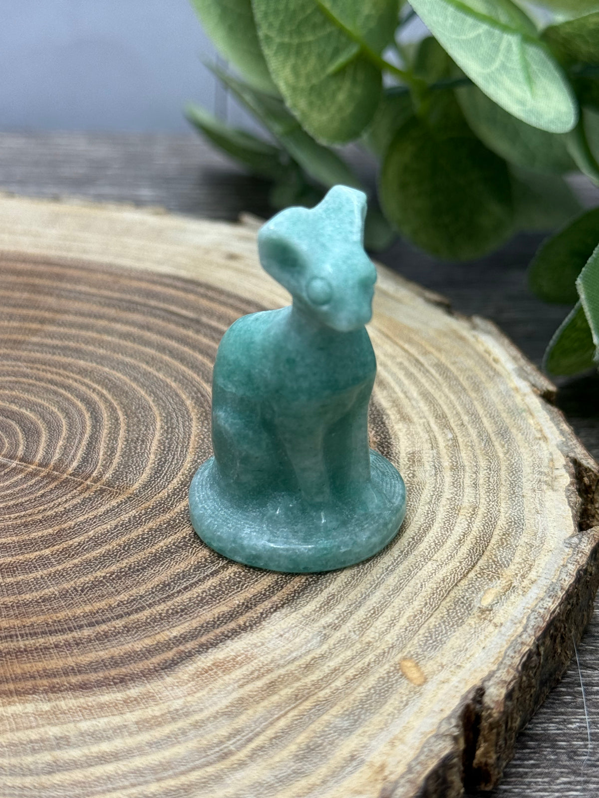 Bast (Bastet) Sphinx Cat Carvings
