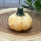 Pumpkin Carving - Orange Calcite and Green Jade