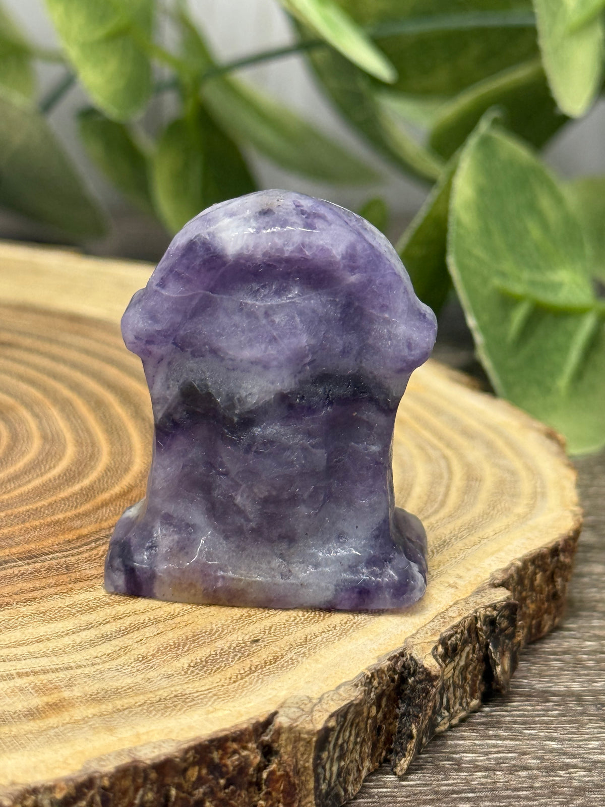 Tombstones / Head Stones with a Skull Engraved - Halloween Carving