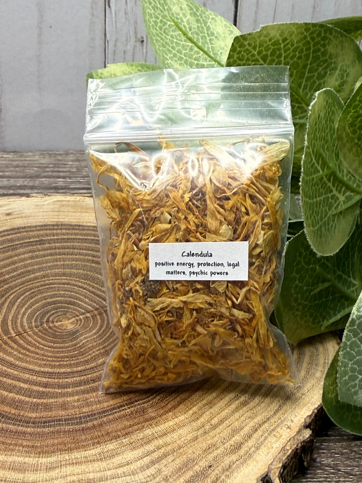 Calendula Flowers, whole organic - Magick Herbs (Bagged)