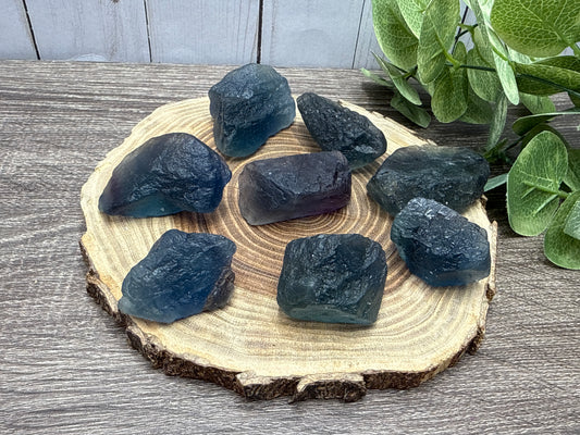 Blue Fluorite - Raw
