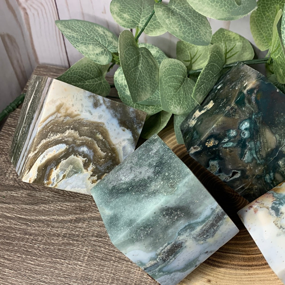 Ocean Jasper Cubes / Squares