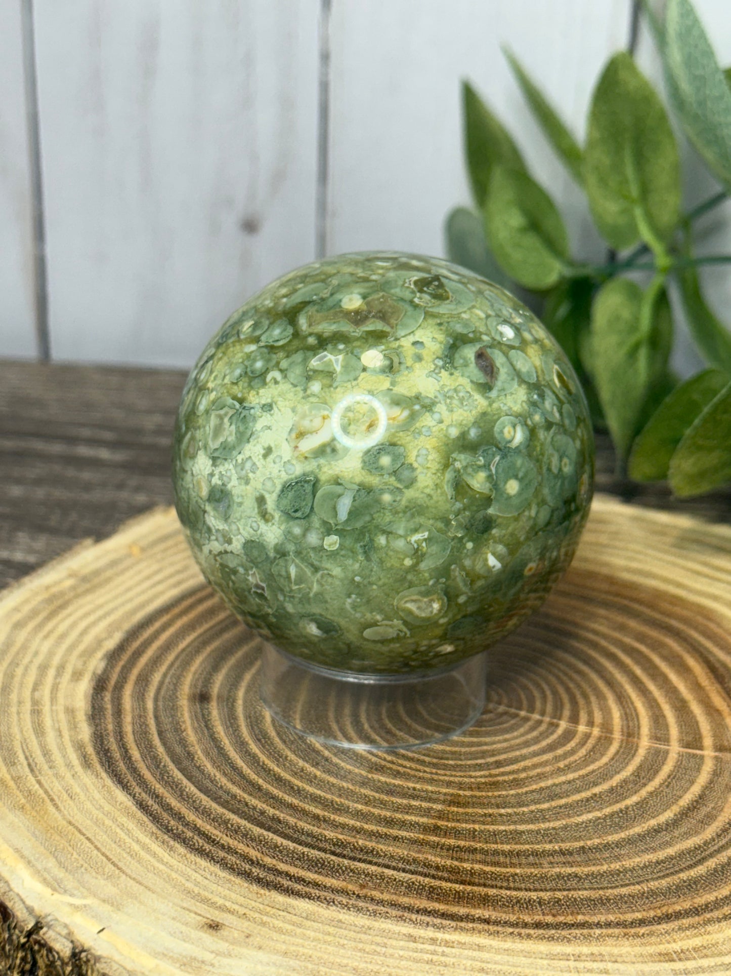 Rainforest Agate Sphere