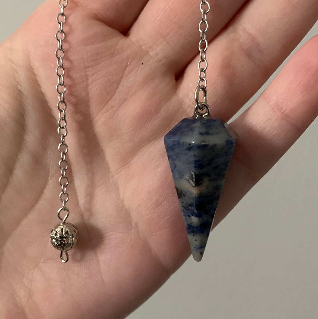 Pendulum Pointed - Sodalite