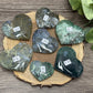 Moss Agate Hearts
