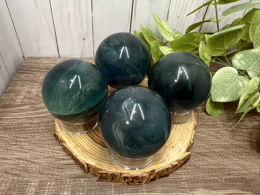 Blue Fluorite Sphere