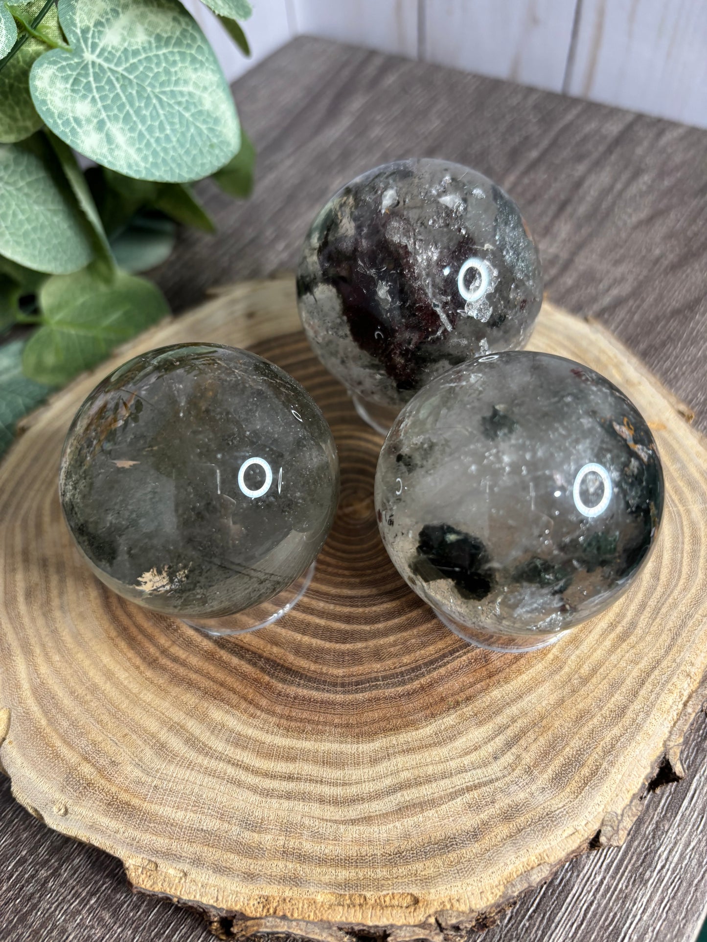 Garden Quartz Spheres