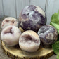 Pink Amethyst Spheres