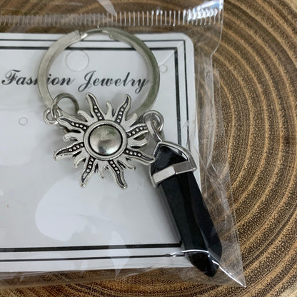 Keychain - Sun Charm