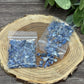Blue Spot Dot Jasper Crystal Chips