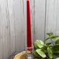 Large Tapered Candles - Red