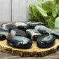 Black Agate Palm Stones