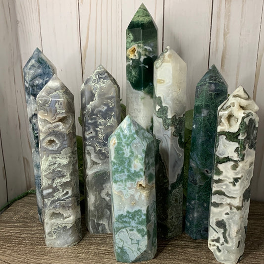 Moss Agate (XL Towers)