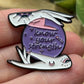 Mystical Pins - Crystal Ball, Cards, Crystals w Moon Pin