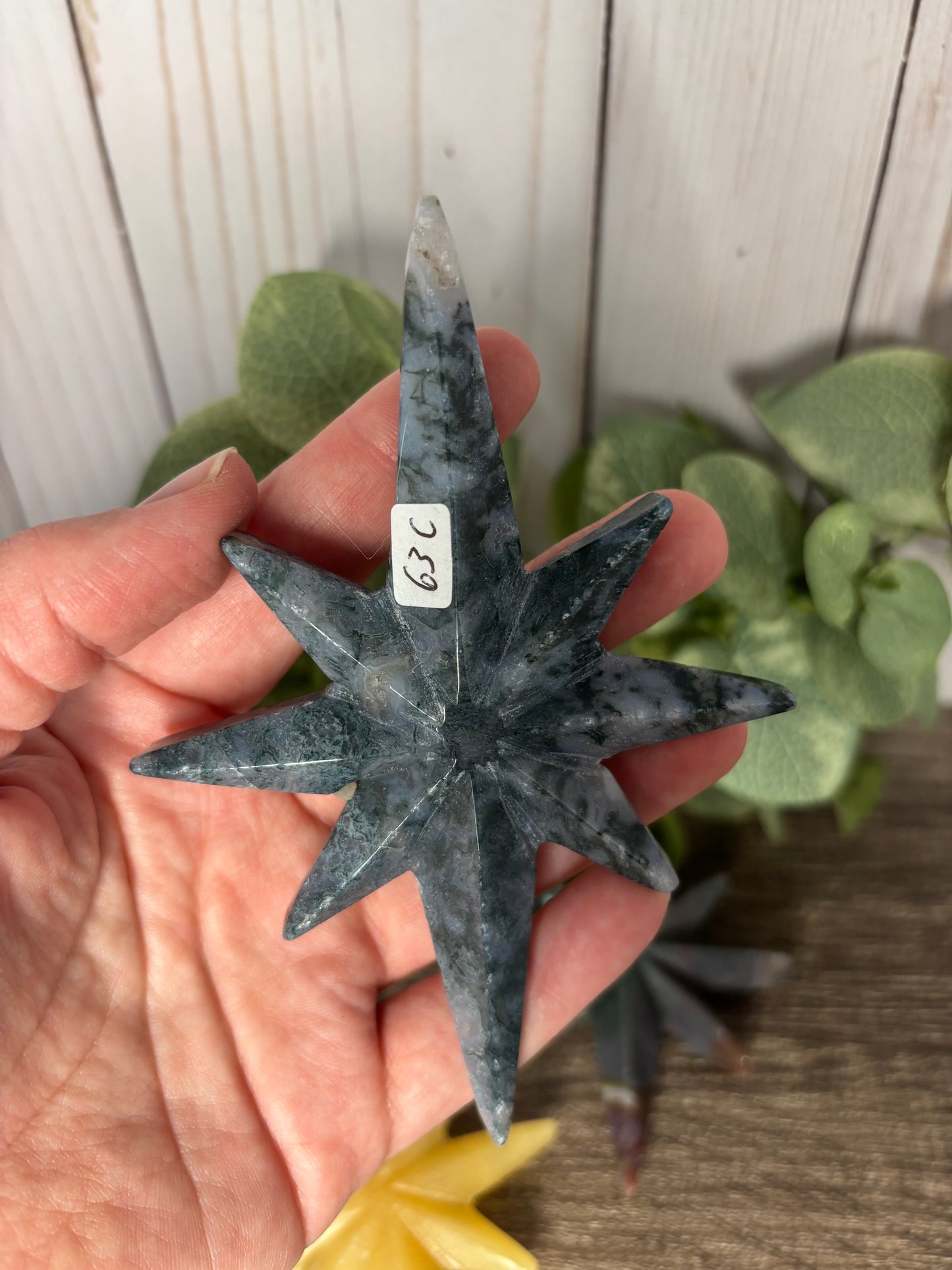 Christmas Star Crystal Carving