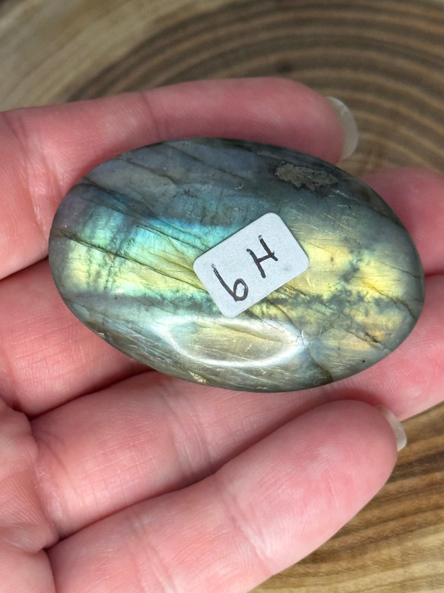Labradorite Palm Stones