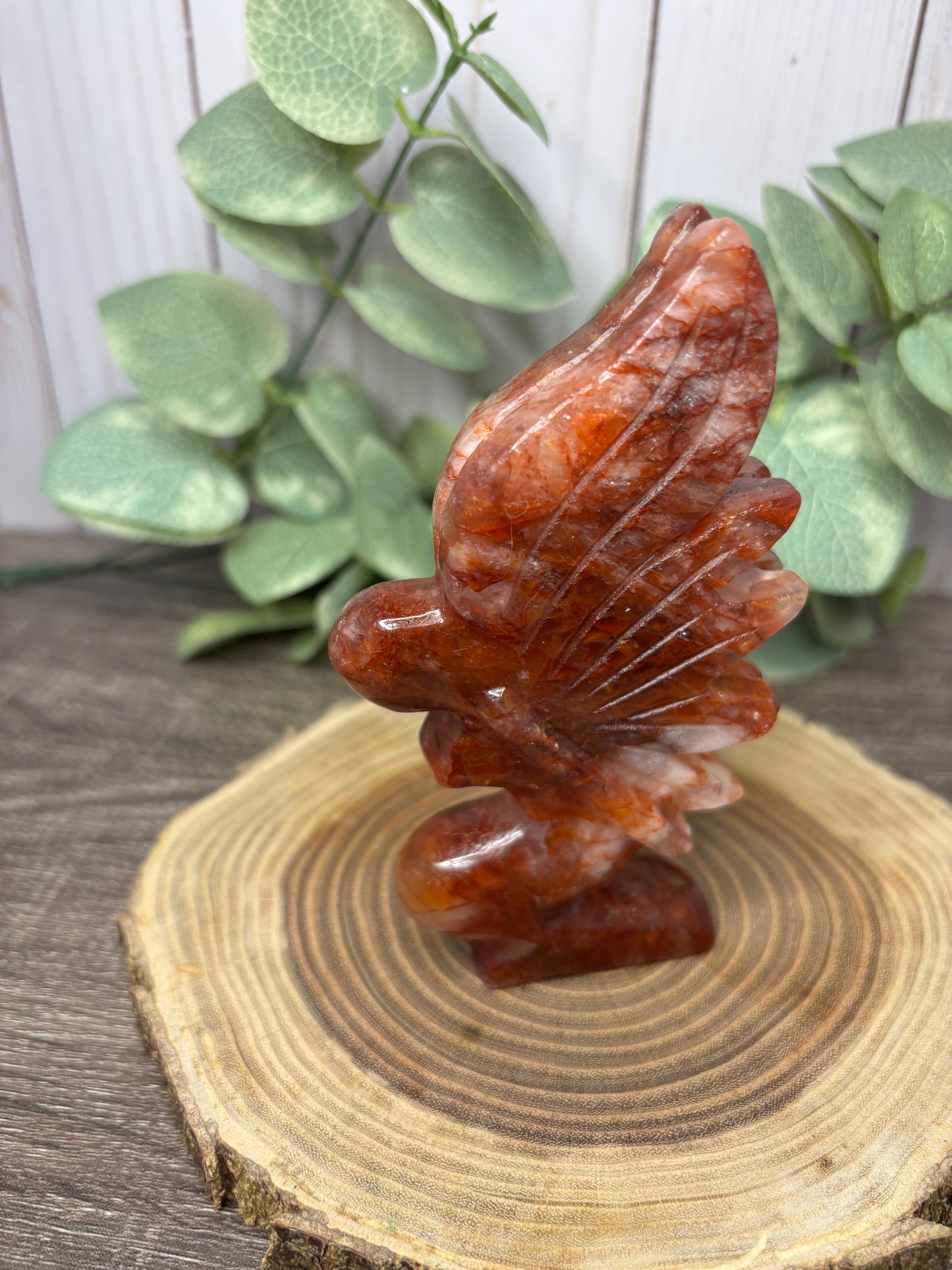 Fairy Fire Quartz Carving