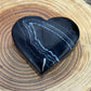 Black Agate Hearts