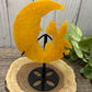 Fairy and Moon Carving on Stand