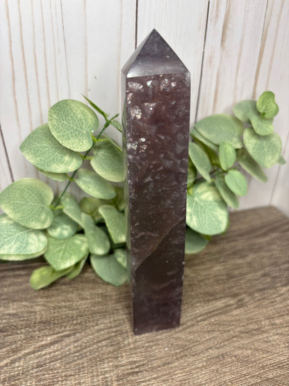 Fluorite with Mica Towers