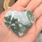 Moss Agate Hearts