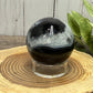 Black Agate Sphere
