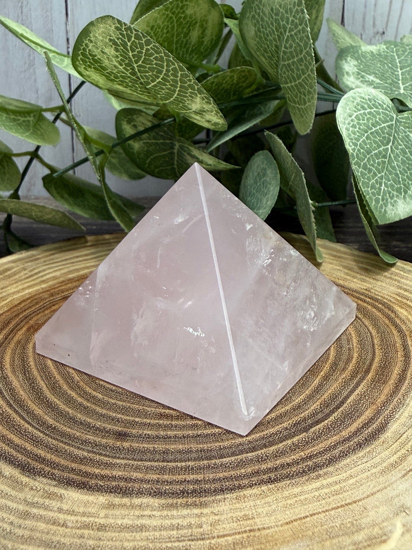 Rose Quartz Pyramid
