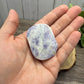 Opal and Fluorite Palm Stones
