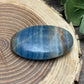 Blue Onyx Palm Stone