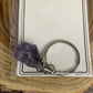 Keychain - Raw Crystal End