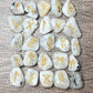 Rainbow Moonstone Rune Stones Set #2 Crystal with Elder Futhark Letterings