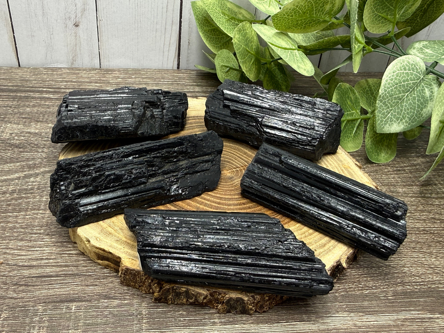 Black Tourmaline Raw - Larger