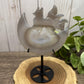 Nine Tailed Fox Carvings on Stand