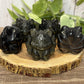 Nine Tailed Fox Obsidian Carvings
