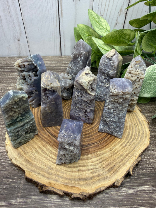 Grape Agate Towers