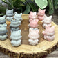 Small Nine Tailed Fox Carvings