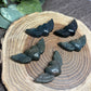 Wing and Heart Labradorite Carving