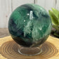 Snowflake Fluorite Sphere