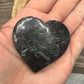Garnet and Astrophyllite Hearts