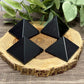 Obsidian Pyramid Carving